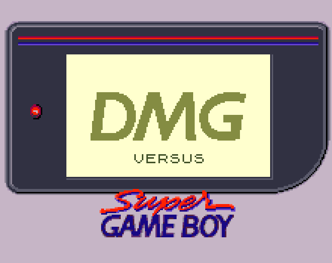 DMG vs. Super Game Boy 封面